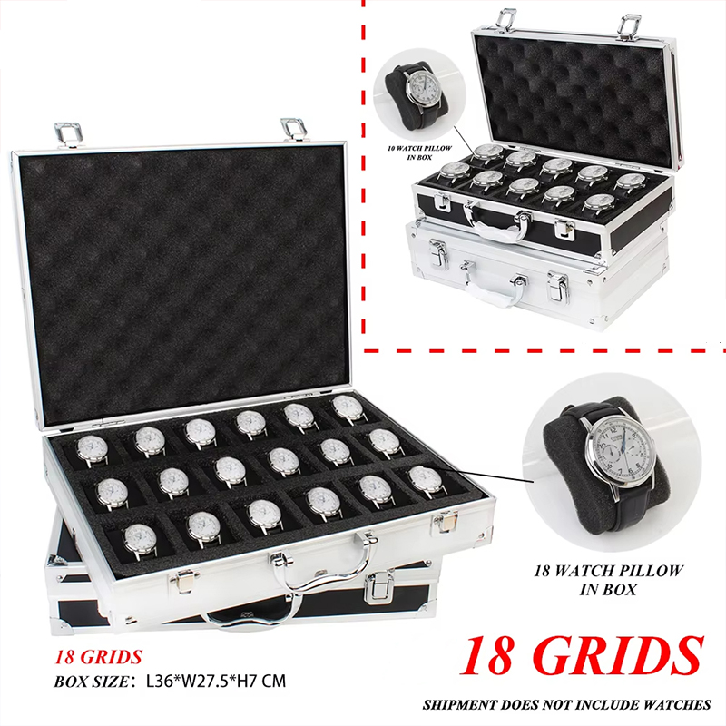 Luxury Watch Collection Box - Boîte à montres portable de luxe