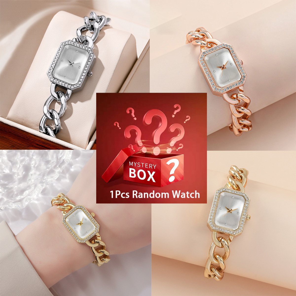 Luxury Watch Box - La boîte mystère contient 1 montre