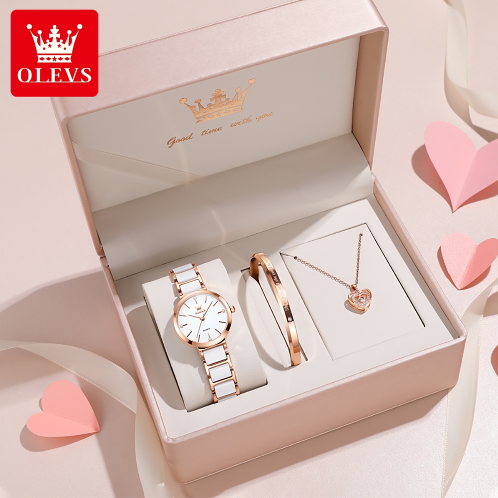 Luxury Watch In Usa - OLEVS femmes montre 5877 luxe élégant