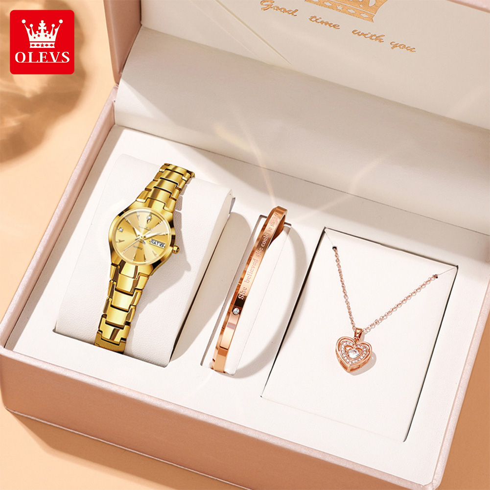 Luxury Watch In Usa - OLEVS dames montre 8697 luxe élégant