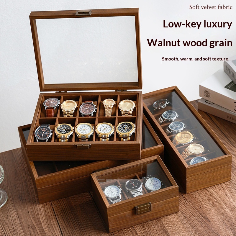 Luxury Watch Collection Box - Boîte de rangement pour montres en