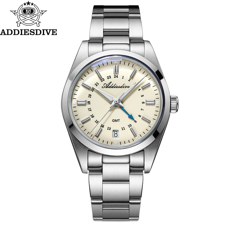 Best Luxury Quartz Watch - ADDIESDIVE marque chaude 36mm luxe GMT