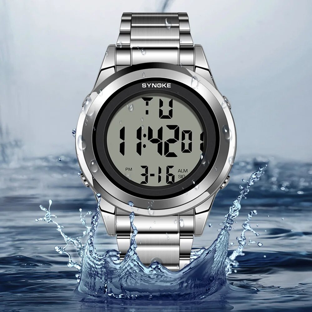 SYNOKE-Montre-bracelet numériq - Luxury Watch Exhibition avis et prix