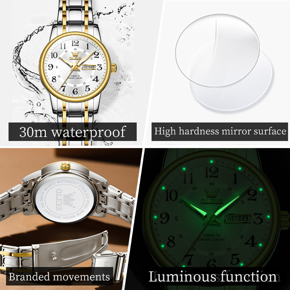 OLEVS 2891 marque de luxe mode - Luxury Watch Exhibition avis et prix