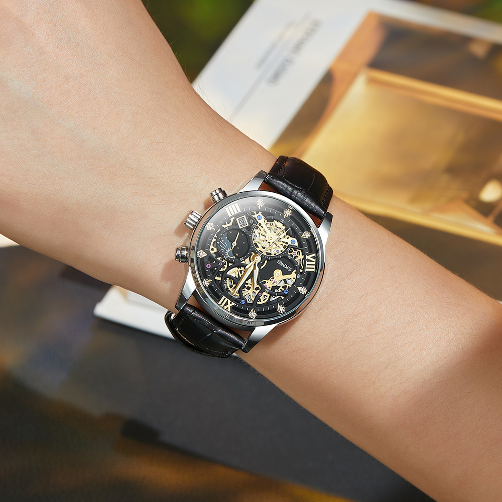SKMEI – montre de luxe en acie - Luxury Watch Brand List avis et prix