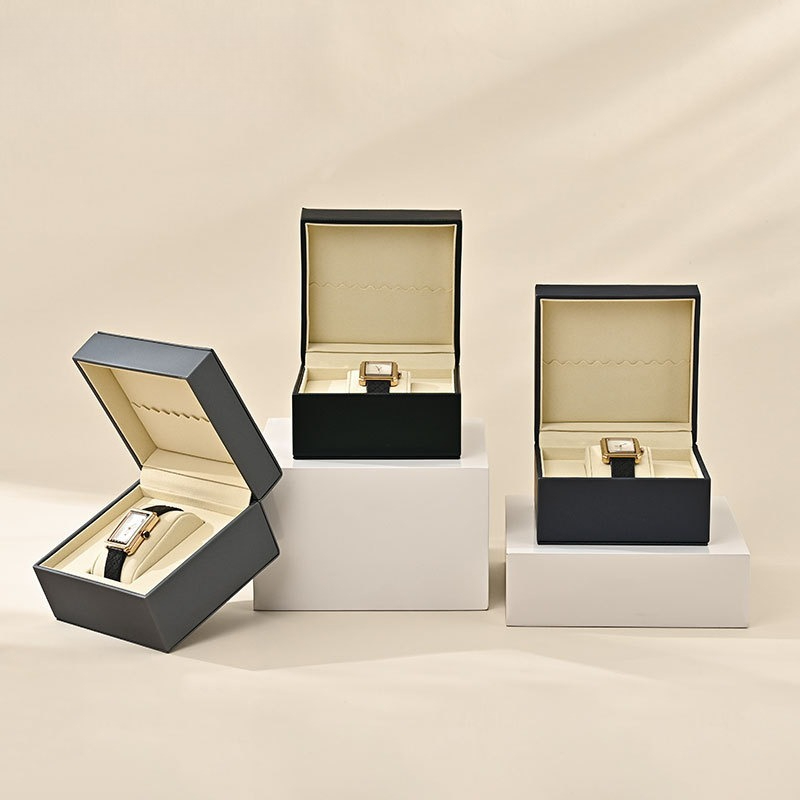 Boîte à montres de luxe en cui - Luxury Watch Collection Box avis et prix