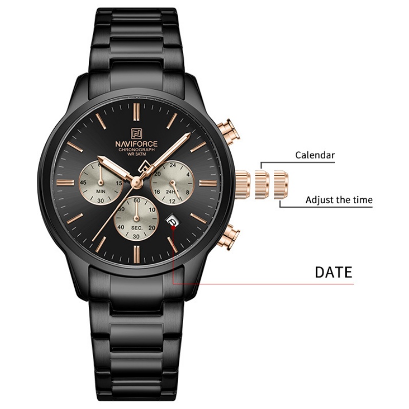 NAVIFORCE Montre Chronographe  - Luxury Watch Box avis et prix