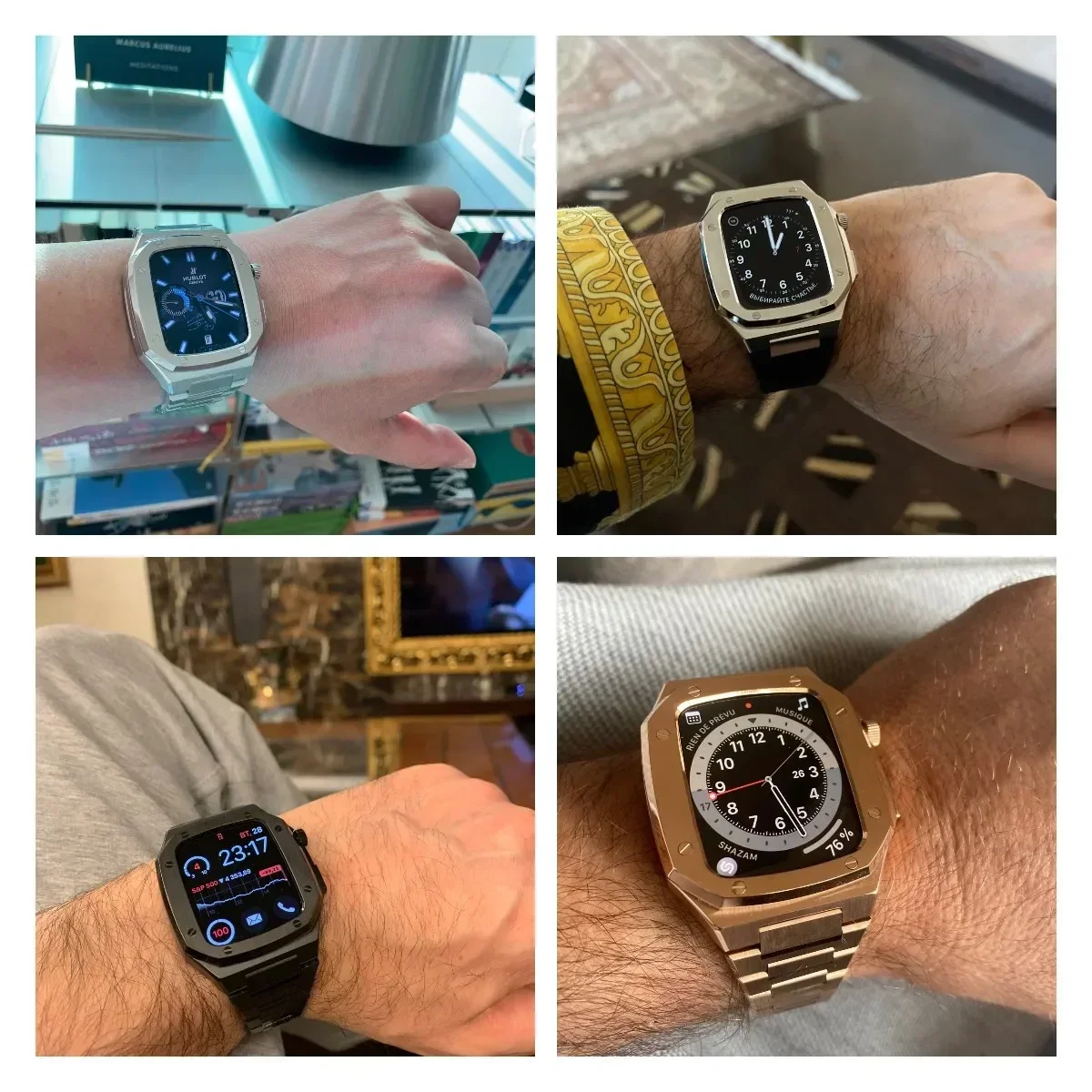 Bracelet en acier métallique p - Luxury Watch Repair avis et prix